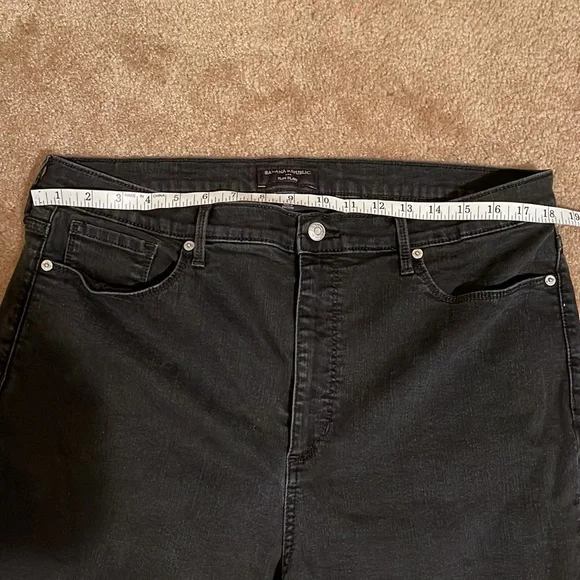 Banana Republic High Waist Slim Flare Jeans - size 34/18 - Picture 2 of 7
